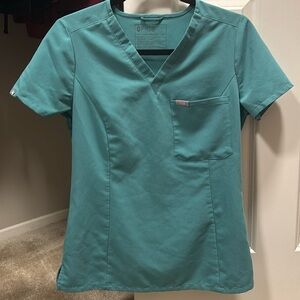 Figs CACTUS Catarina SLIM one pocket scrub top
